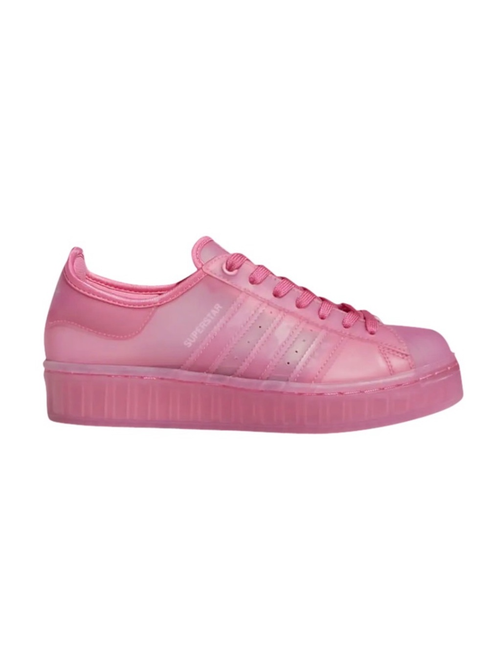 NWT Adidas Superstar Jelly Sneakers “Semi Solar Pink” Size 6 Women’s